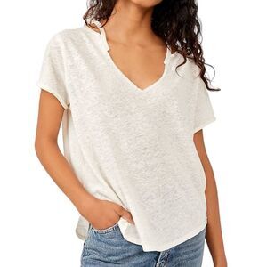 FREE PEOPLE Over U Tee,‎ Size XSMALL